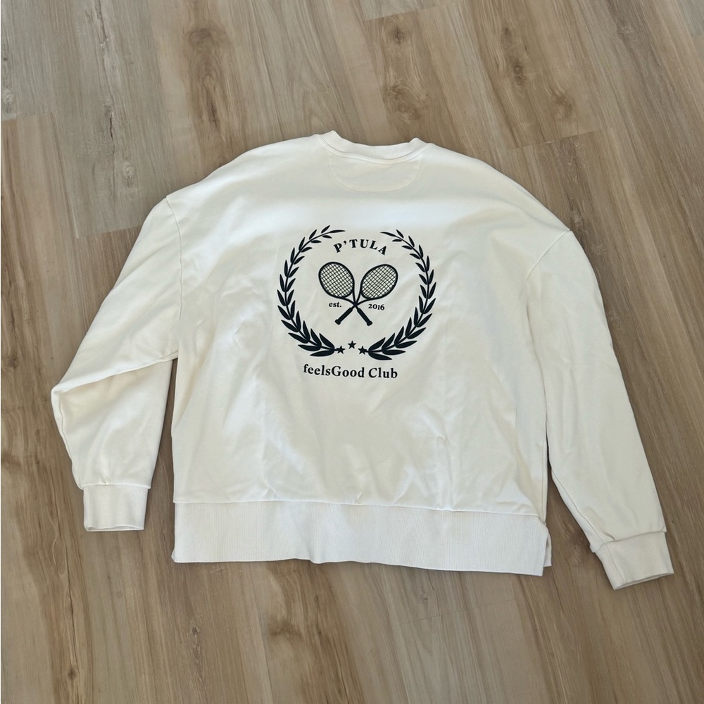 Cream Sweatshirt - Picture 2 of 3